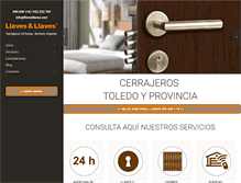 Tablet Screenshot of llavesllaves.com